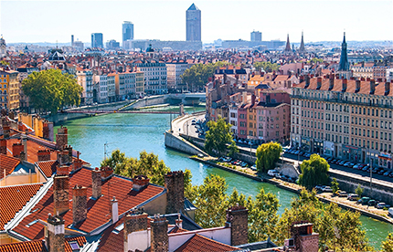 Rivière Saône Lyon